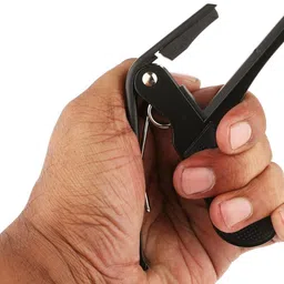 imaginea Guitar Capo for Acoustic Guitar Quick Change for Ukulele & Guitar Accessories Clutch Guitar Capo image 3