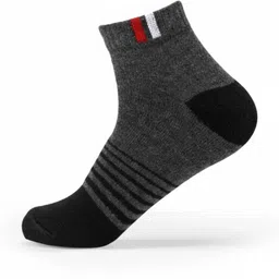 socks for men by escape tribe Men Solid Ankle Length image 3