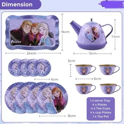 jayaansh traders Disney Frozen Tea set For Kids …. image 2