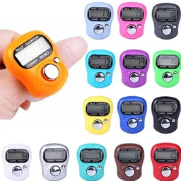 hidden beauty K1 Finger Counter Digital Electronic Mantra Jaap Multicolor Digital Tally Counter image 1