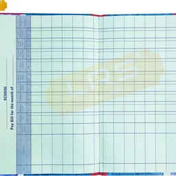 lrs Paybill Register for Schools/College - 38 Pages Single - 15 Entries per Page 1-Part Paybill Register image 3