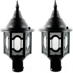 m.b. traders MB_Black_GL_8 Gate Light Outdoor Lamp-picture-23