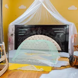 toko fashion HDPE - High Density Poly Ethylene Infants Washable Baby Mosquitonet Mosquito Net-picture-22