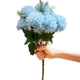 Blue Polyester Artificial Flower by Art Street image 4