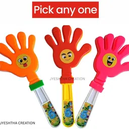 jyeshtha creation Hand Clapper & Baby Ding Dong Toy Set Rattle image 4
