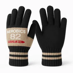 luvre1 Self Design Winter Men Gloves-picture-36