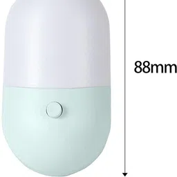 chocozone 2 Color Light Changable Night Lamp for Room Plug in Night Light for Bedroom Night Lamp image 5