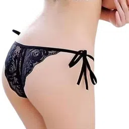 snowenterprise Women Bikini Black Panty image 3