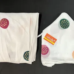 vrnda Cotton Polka Print Patiala image 3