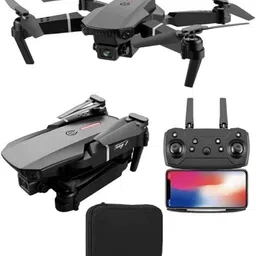 swa mi E88 DRONE 4K HD CAMERA 1080p 360 Degree Flip Functionality1 Drone image 1