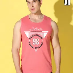 WOOSTRO Men Pack of 2 Typography Printed Round Neck Slim Fit Printed T-shirts-picture-22