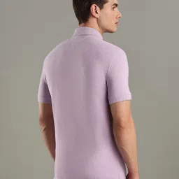 Tommy Hilfiger Polo Collar Slim Fit Pure Cotton T-Shirt image 3