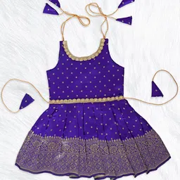 UFB Polka Dot Print Jacquard Fit & Flare Dress-picture-46