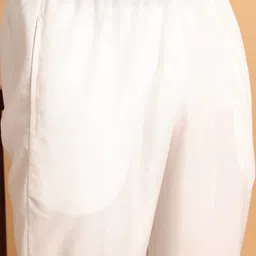 Anouk Men Floral Embroidered Regular Chikankari Kurta with Pyjamas image 2