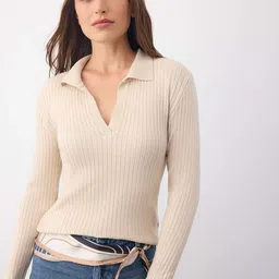 Trendyol Women Ribbed Pullover-picture-26