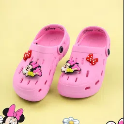 Disney By Yellow Bee Girls Minnie Mouse Rotating 3D Charm Clogs-picture-54