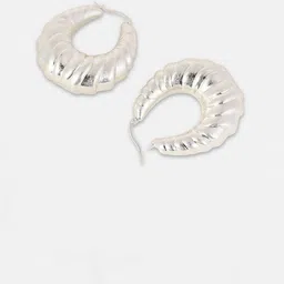 SOHI Contemporary Hoop Earrings image 4