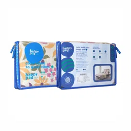 The Happy Pod Pink & White Floral Pure Cotton Flat Single Bedsheet & 1 Pillow Cover image 2