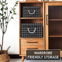 Aura Brown & Black 2 Pieces Regular Drawer Organisers image 4