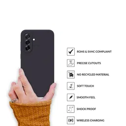 SPRIG Solid Printed Samsung Galaxy A36 5G Bumper Case Mobile Accessories image 2