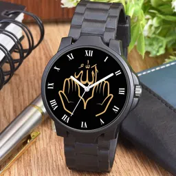 Gopal Shopcart Unisex Bracelet Style Straps Analogue Watch 3KANBLK-Islamic-ROM03-CD_SH-image-49