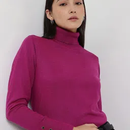 FableStreet Women Ribbed Pullover-image-97