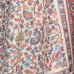 Exotic India Women Floral Woven Design Shawl image 2
