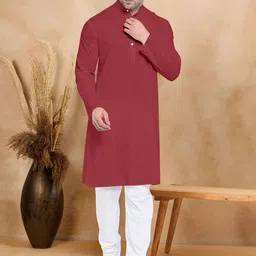VS MALL Men Regular Kurta with Churidar-picture-21