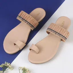 Metro Women Woven Design Block Mules with Bows-picture-32