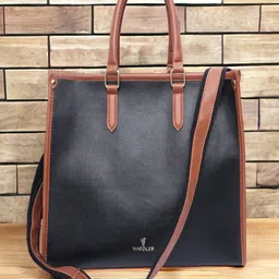 Warbler Textured Structured Tote Bag-picture-37