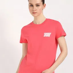 Tommy Hilfiger Women Pockets T-shirt-image-4