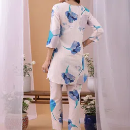 KALINI Printed Top With Trousers Co-Ords image 4