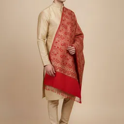 MUFFLY Men Woven Design Stole image 2