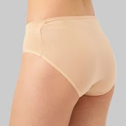 Inner Sense Plus Size Pack Of 4 Organic Cotton V Band Panties image 4