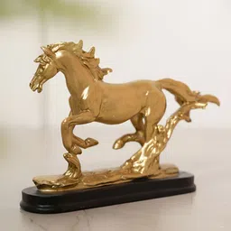 HOME 360 Gold-Toned Figurine Showpiece image 2