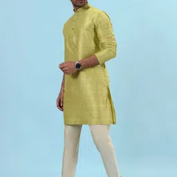 azania Men Regular Kurta with Pyjamas image 4