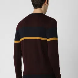 Van Heusen Sport Men Colourblocked Pullover Sweater image 4