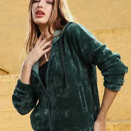 Campus Sutra Women Hooded Sweatshirt-picture-17
