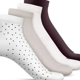 TalkingSox Pack Of 4 Moisture Wicking Bamboo Ankle Length Socks image 3