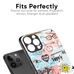 QRIOH Typography Printed iPhone 14 Plus Back Case Mobile Accessories image 4