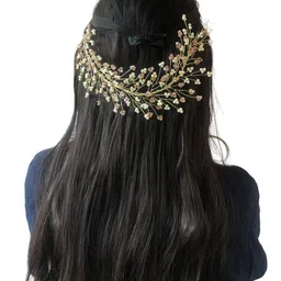SAMYAK Women Crystal Beaded Handmade Tiara-picture-25