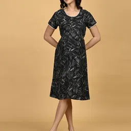 GOLDSTROMS Women Printed A-Line Dress-image-82