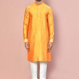 Arihant Rai Sinha Men Regular Pure Cotton Kurta with Churidar-picture-35