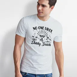 Seekbuylove Men Typography Printed Bio Finish T-shirt image 5