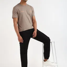Calvin Klein Jeans Men Solid Round Neck Cotton T-shirt-picture-56