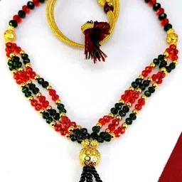 SONI JEWELLERY Gold-Plated Brass Mangalsutra image 4