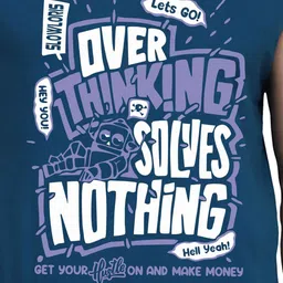 Slowloris Men Pack of 2 Printed Sleeveless Bio-Wash Innerwear Vests image 4