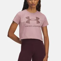 UNDER ARMOUR Brand Logo Printed Round Neck T-shirt-picture-33