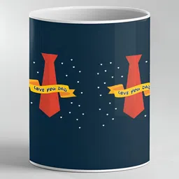 Keviv Multicoloured Text or Slogans Printed Ceramic Glossy Mugs Set of Cups and Mugs image 2