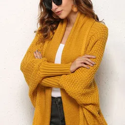 StyleCast Women Solid Long Sleeves Cardigan-picture-32